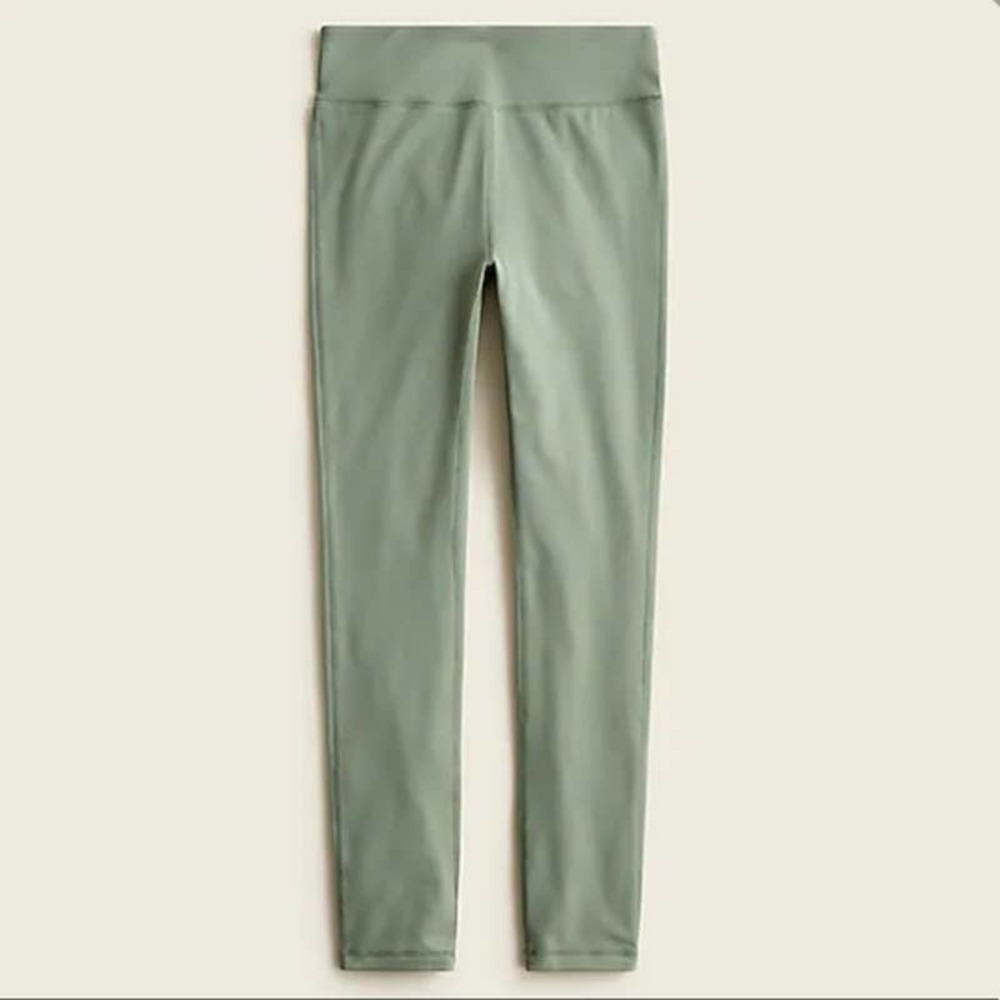 J. Crew High-Rise 7/8 Leggings Yoga Olive Green Women's Size XS